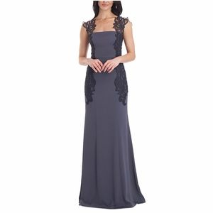 NWT JS Collection Mermaid Dress Lined Satin